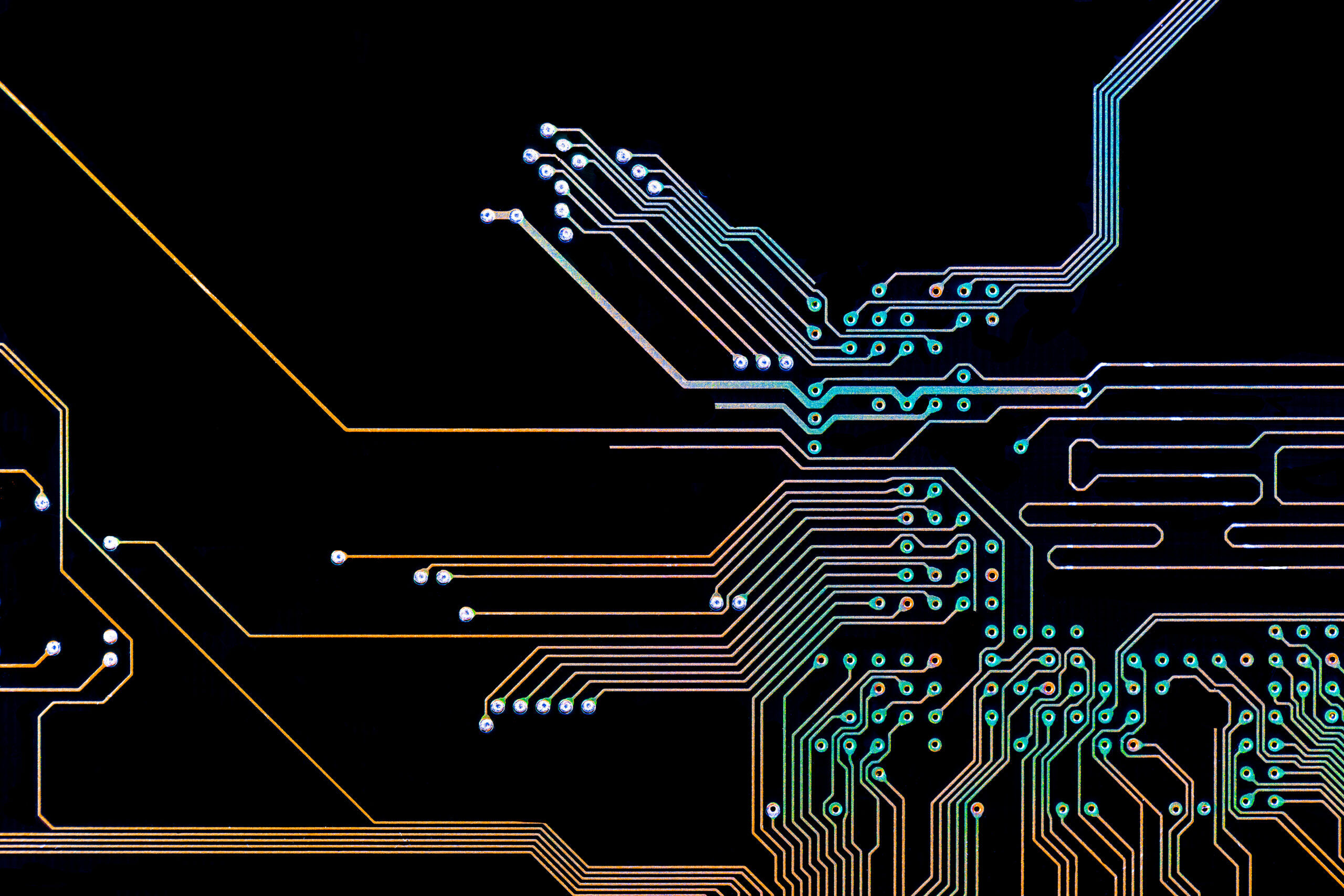 abstract circuit